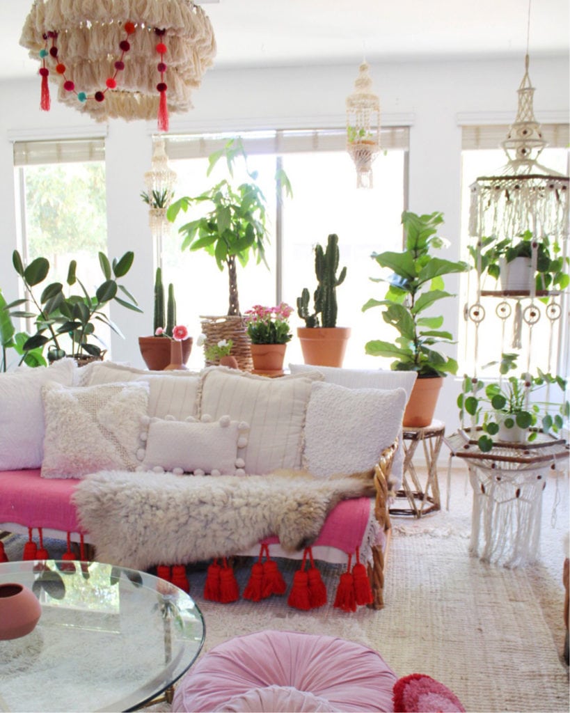 Plant Life Series: An Airy Bohemian Desert Home