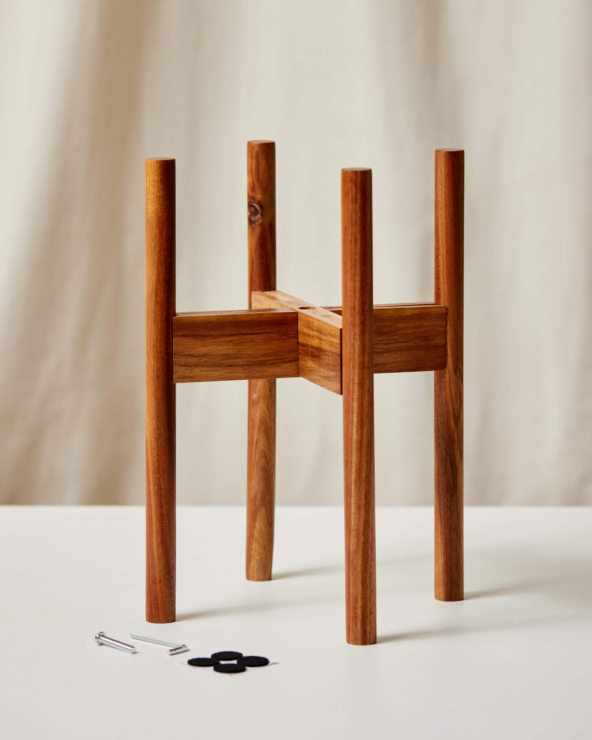 Bloomscape_AdjustableWoodenPlantStand_Acacia